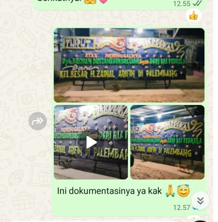 Pengiriman Papan Bunga Duka Ujungaris Widasari