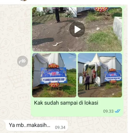Pengiriman Karangan Bunga Ujungaris Widasari