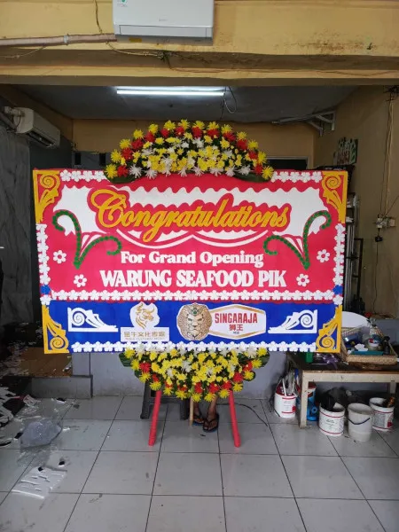 Papan Bunga Ucapan Selamat Ujungaris Widasari